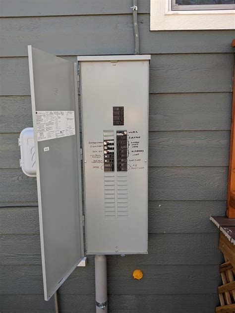 electric box outside my house|30 amp outside breaker box.